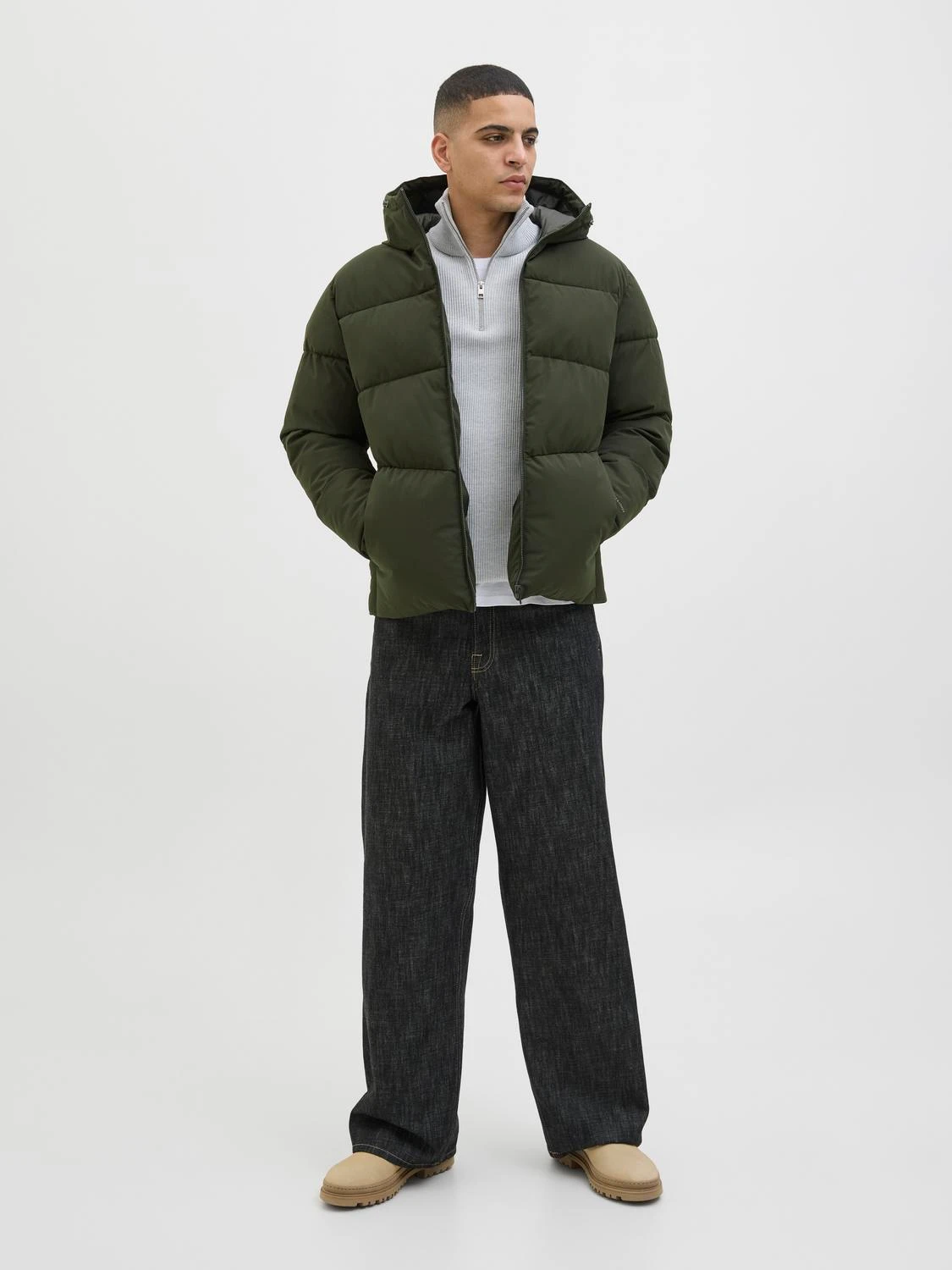 Chaqueta J&J acolchada Global Puffer Rosin - Imagen 3