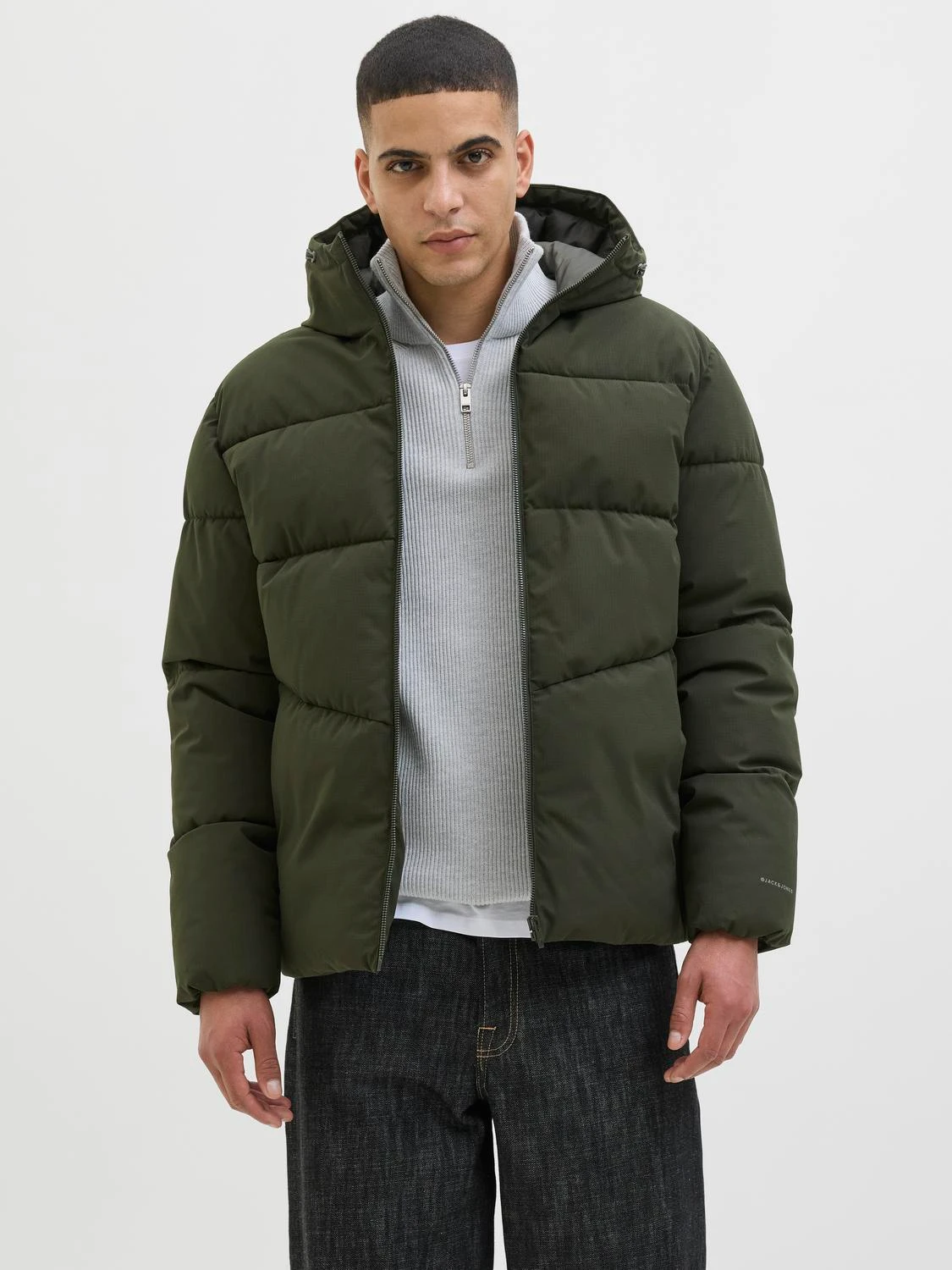 Chaqueta J&J acolchada Global Puffer Rosin