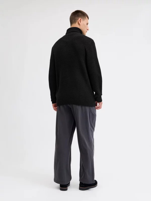 Jersey J&J cuello vuelto Paul Knit Black - Imagen 3