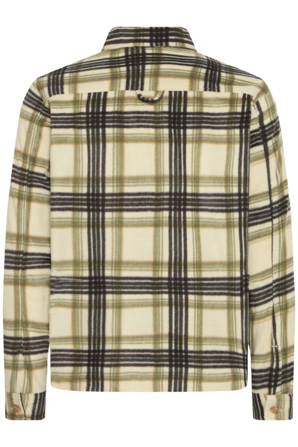 Sobrecamisa Blend de tejido polar Col. Verde Cuadros - Imagen 2