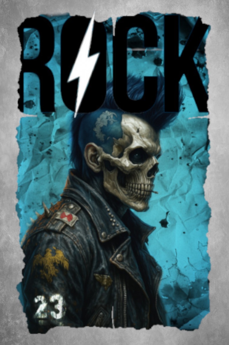 Camiseta de hombre La Sal ROCK23 Blanco - Imagen 3