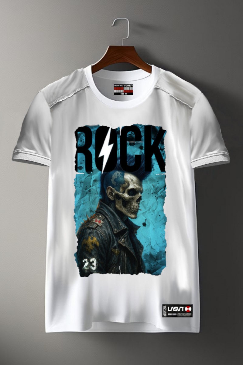 Camiseta de hombre La Sal ROCK23 Blanco