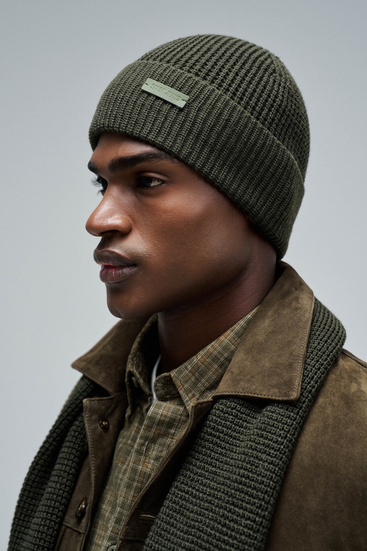 Gorro de punto Salsa Kaki