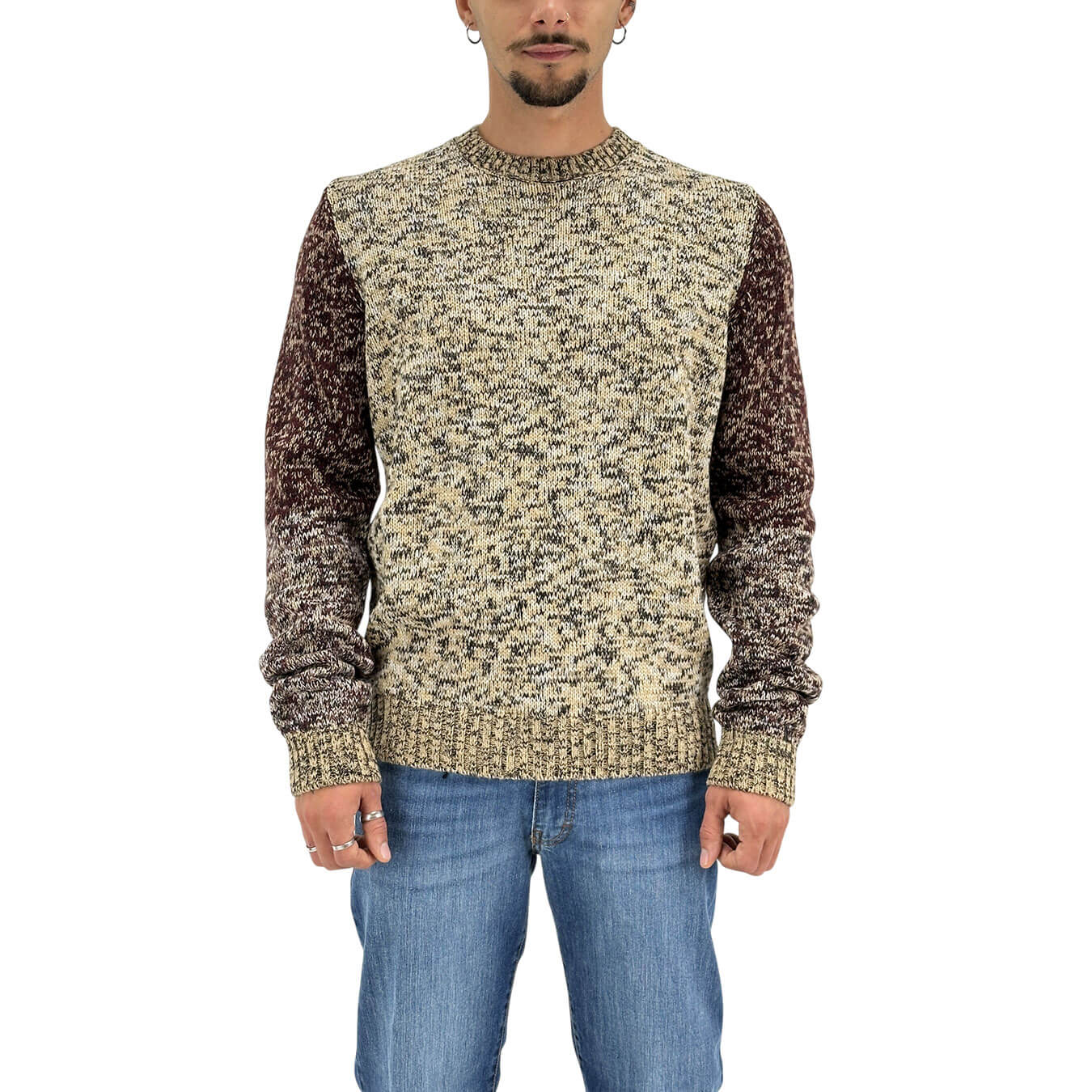 Jersey Markup efecto degradado beige