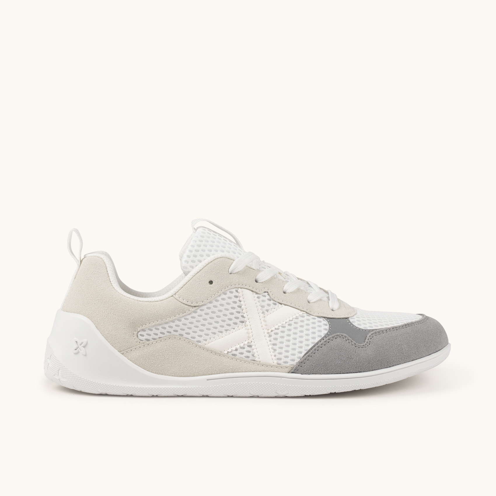 Sneakers MUNICH FLEXING 01 Deportivas Ligeras en Blanco y Gris
