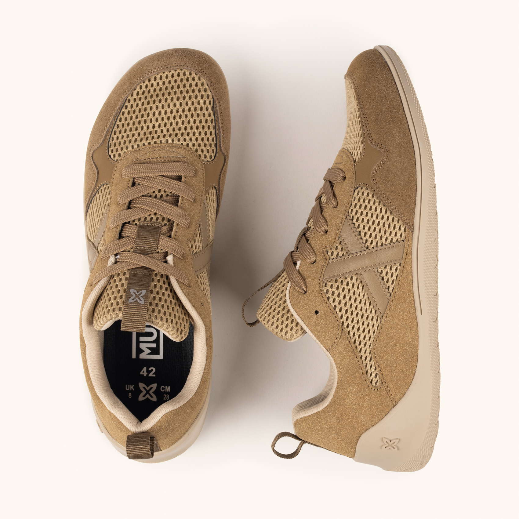 Sneakers Deportivas en Color Kaki con Rejilla MUNICH FLEXING 03 - Imagen 2