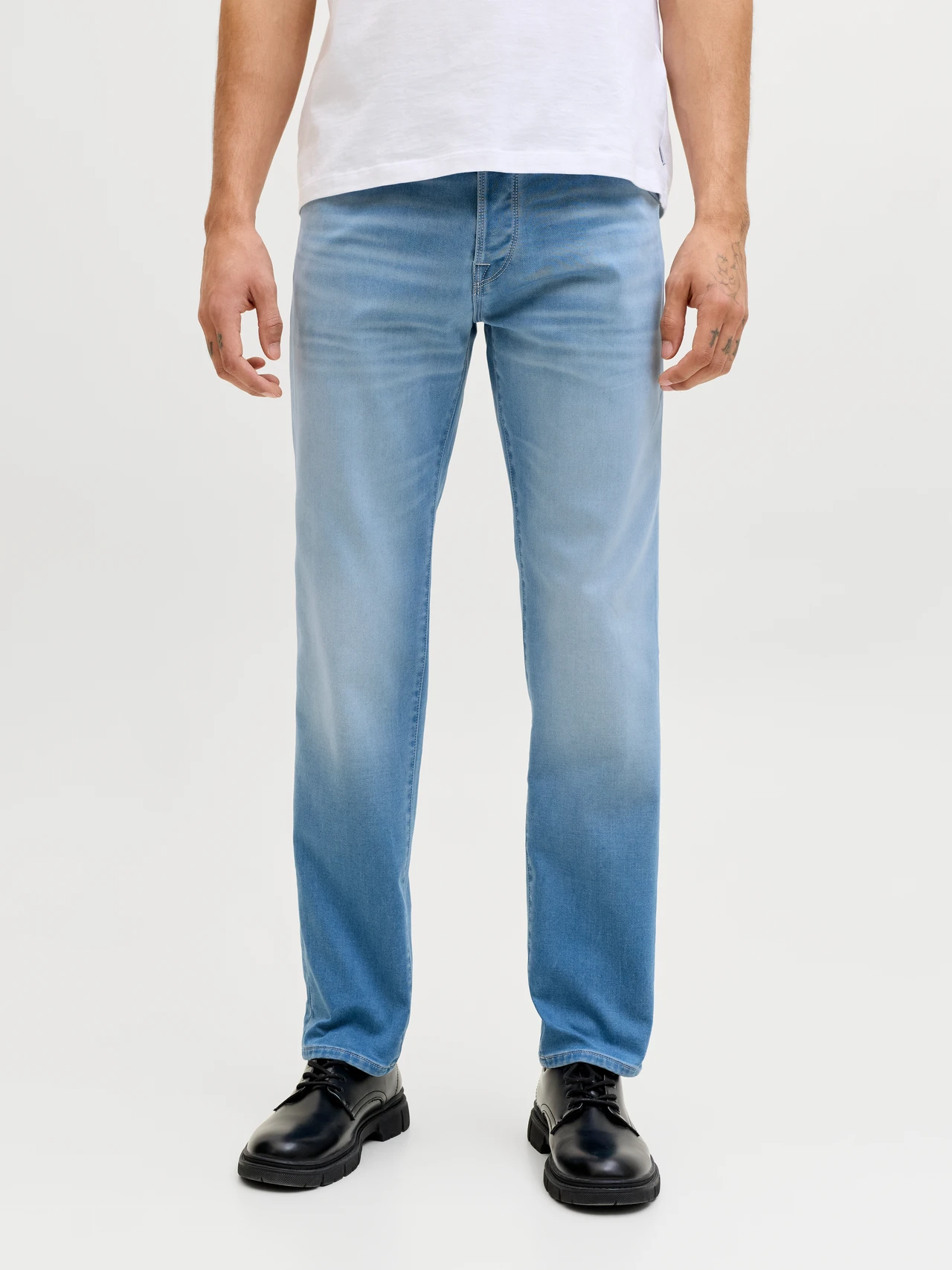 Pantalón J&J Mike Fox GE 422 SN Tapered fit Blue denim - Imagen 3