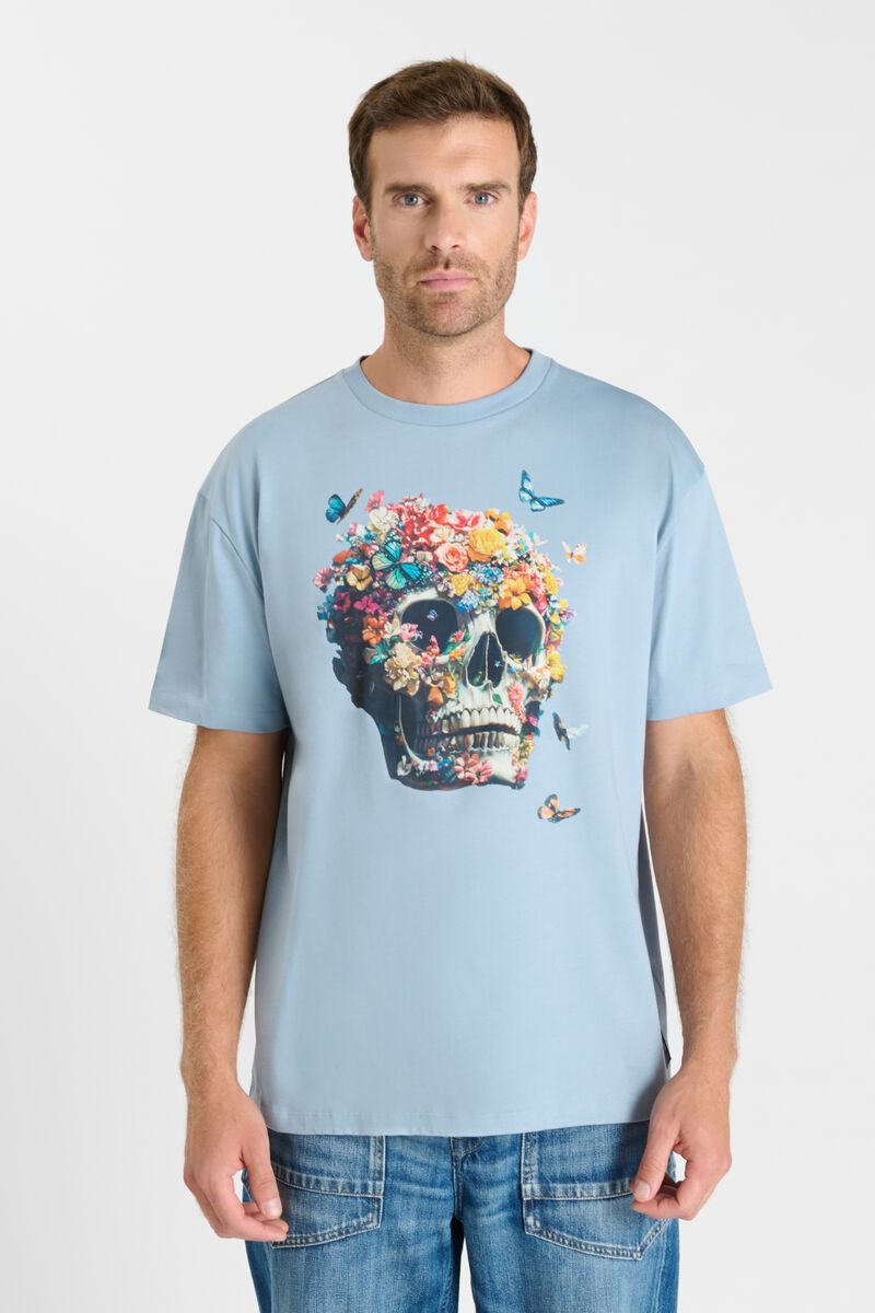 Camiseta LTC ARTEMIO Calavera Col. Azul