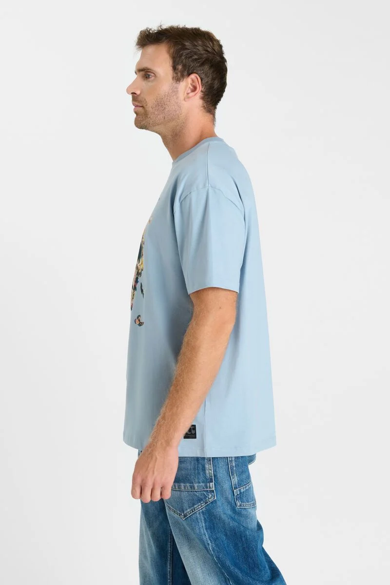 Camiseta LTC ARTEMIO Calavera Col. Azul - Imagen 3