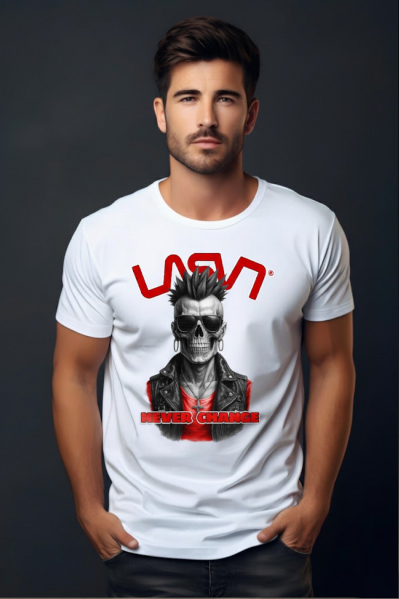 Camiseta de hombre La Sal CHANGE Blanco