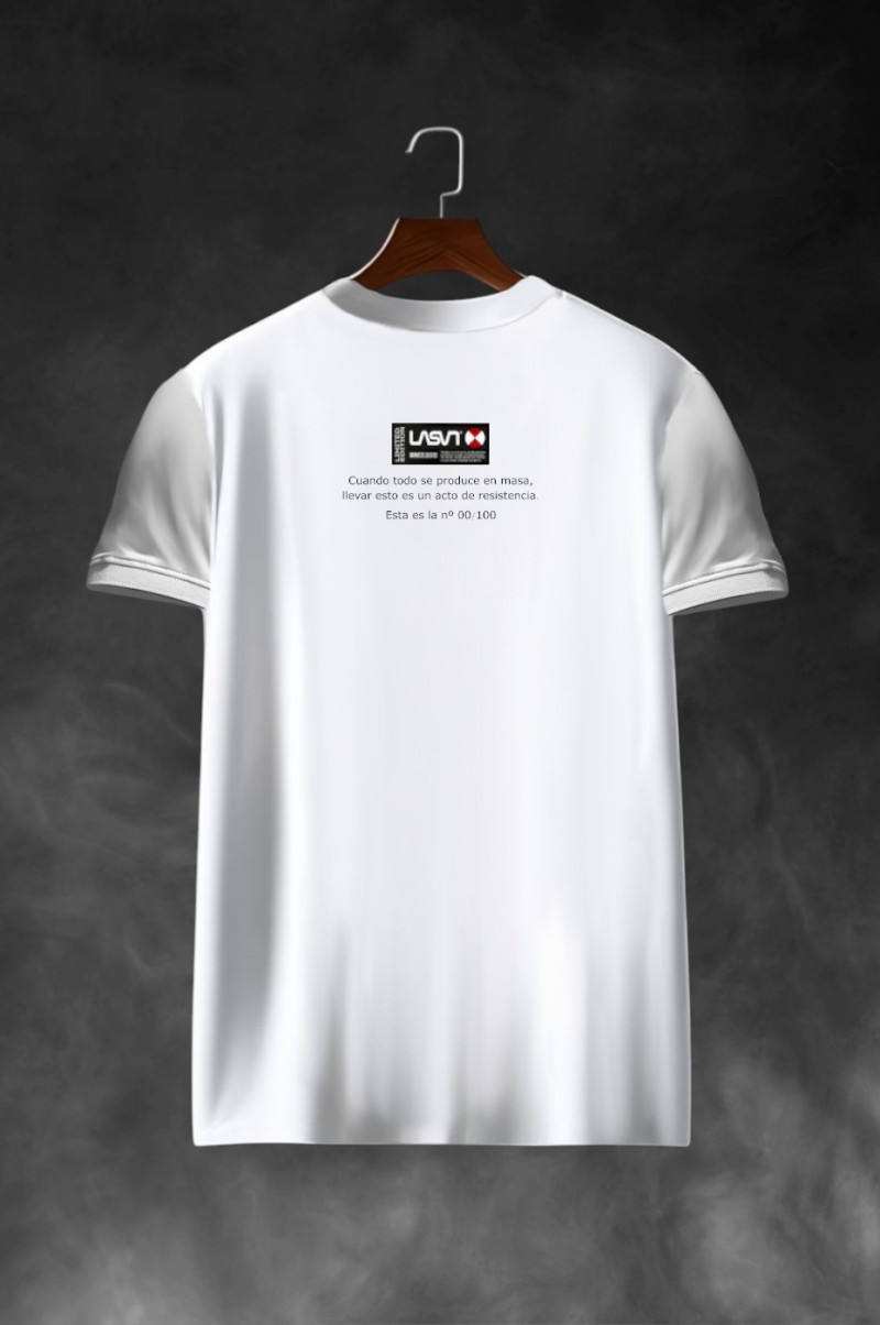 Camiseta de hombre La Sal CHANGE Blanco - Imagen 3